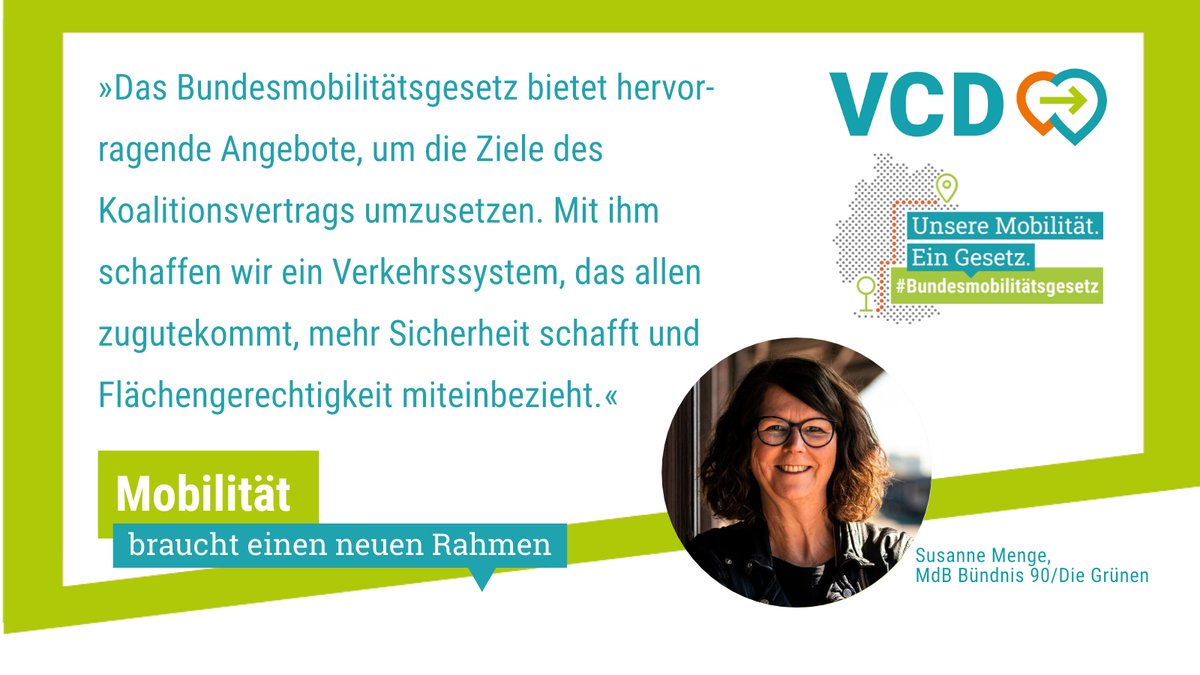 VCDeV's tweet photo. Wie kommen wir raus aus der Abhängigkeit vom #Öl?
Gerade im Verkehr muss sich vieles grundlegend ändern. Das schaffen wir nur mit #Bundesmobilitätsgesetz.
Auch Susanne Menge @GrueneBundestag findet: Mit dem #BuMoG können wir die Verkehrswende anpacken 🤝
https://t.co/Snkq3wc47E https://t.co/EeQNnWQY7N