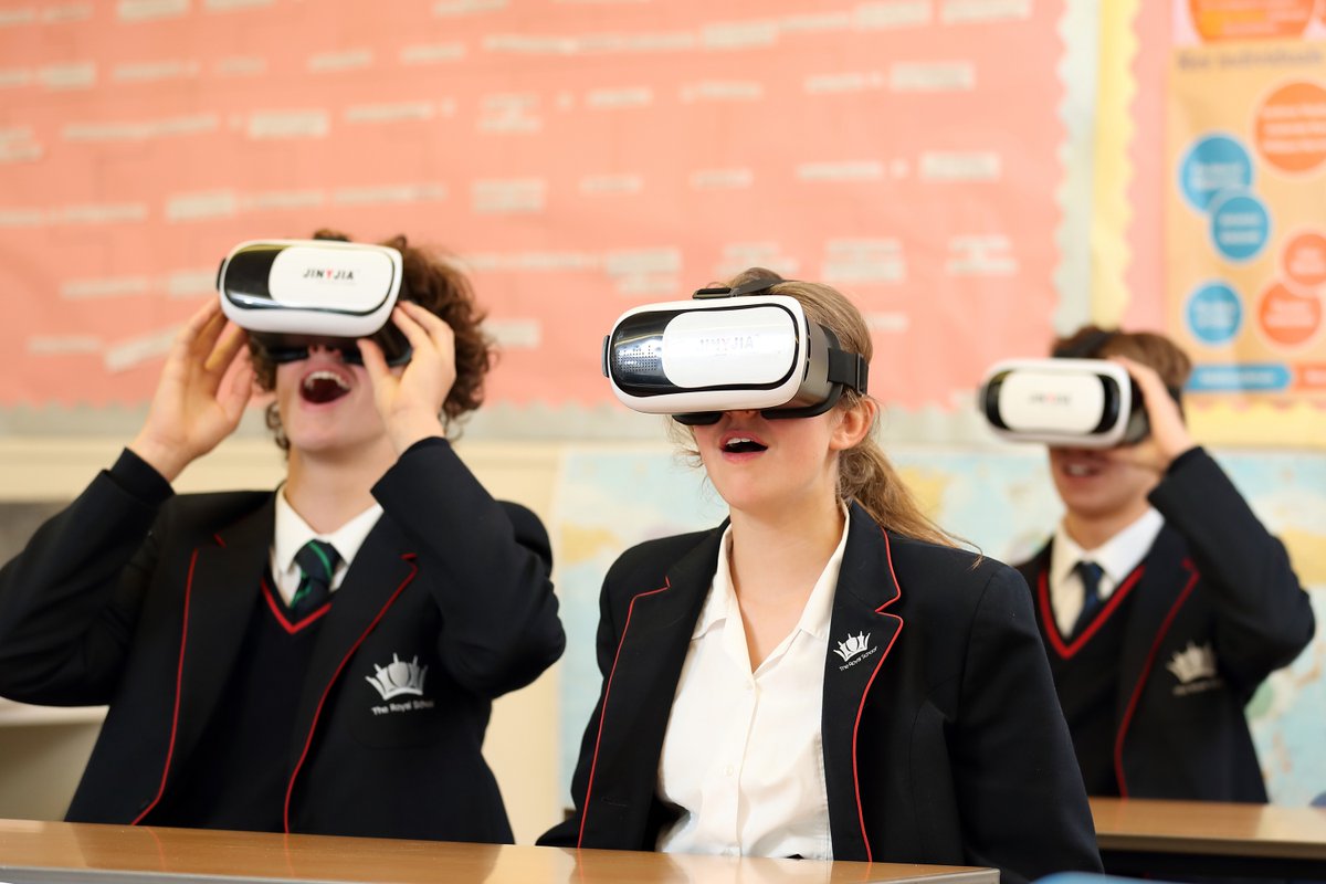 The_RoyalSchool's tweet photo. Excited to welcome families to our Senior School Open Morning today! #EveryDayShapesAFuture #FutureReady #RoyalOpenEvent https://t.co/x1y35Tx9uU