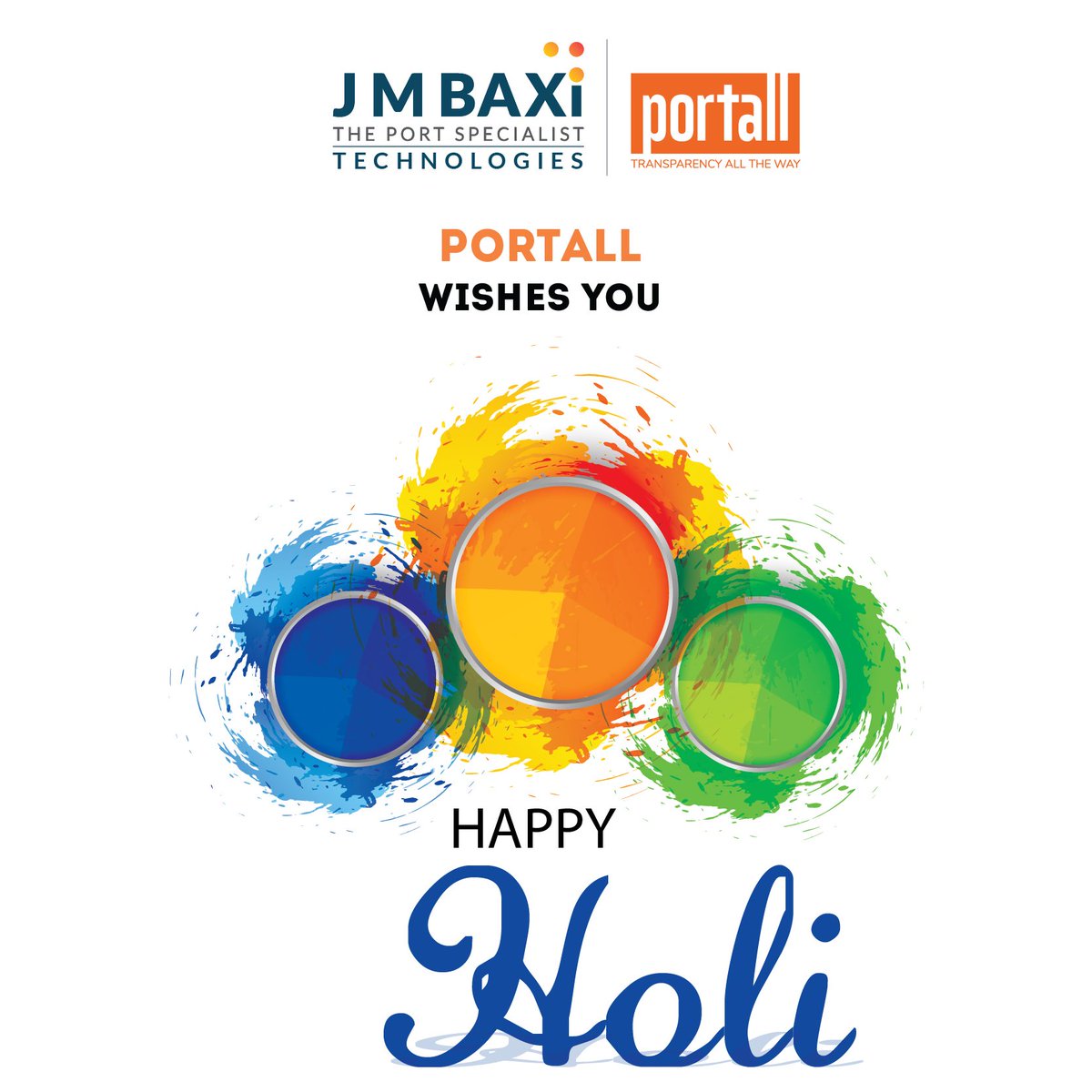Portall_Info's tweet photo. Team Portall wishes you a very Happy Holi

#happyholi #colorsfestival #transparencyalltheway #portallinfosystems https://t.co/96jvIcXkAM