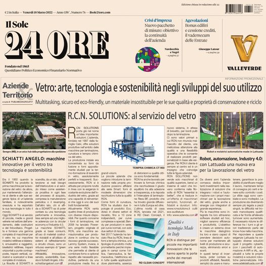 AdelioLattuada's tweet photo. 🇮🇹 Articolo pubblicato su Il Sole 24 ORE dedicato all'#automazione  MADE IN #LATTUADA. 

🇬🇧 Article published in the Italian newspaper "Il Sole 24 ORE" and  dedicated to #automation MADE IN LATTUADA. https://t.co/ZVH2sF4dmm