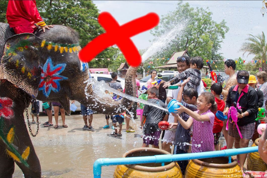 asianewsteam's tweet photo. Splashing water during Songkran banned. Only dry celebrations can go ahead. The BMA will hold #Songkran festival from April 12 to 14 in the #CentralWorld shopping centre’s plaza at the #Ratchaprasong. One should isolate for 10 days after attending the event. https://t.co/P6LSy9vmE5