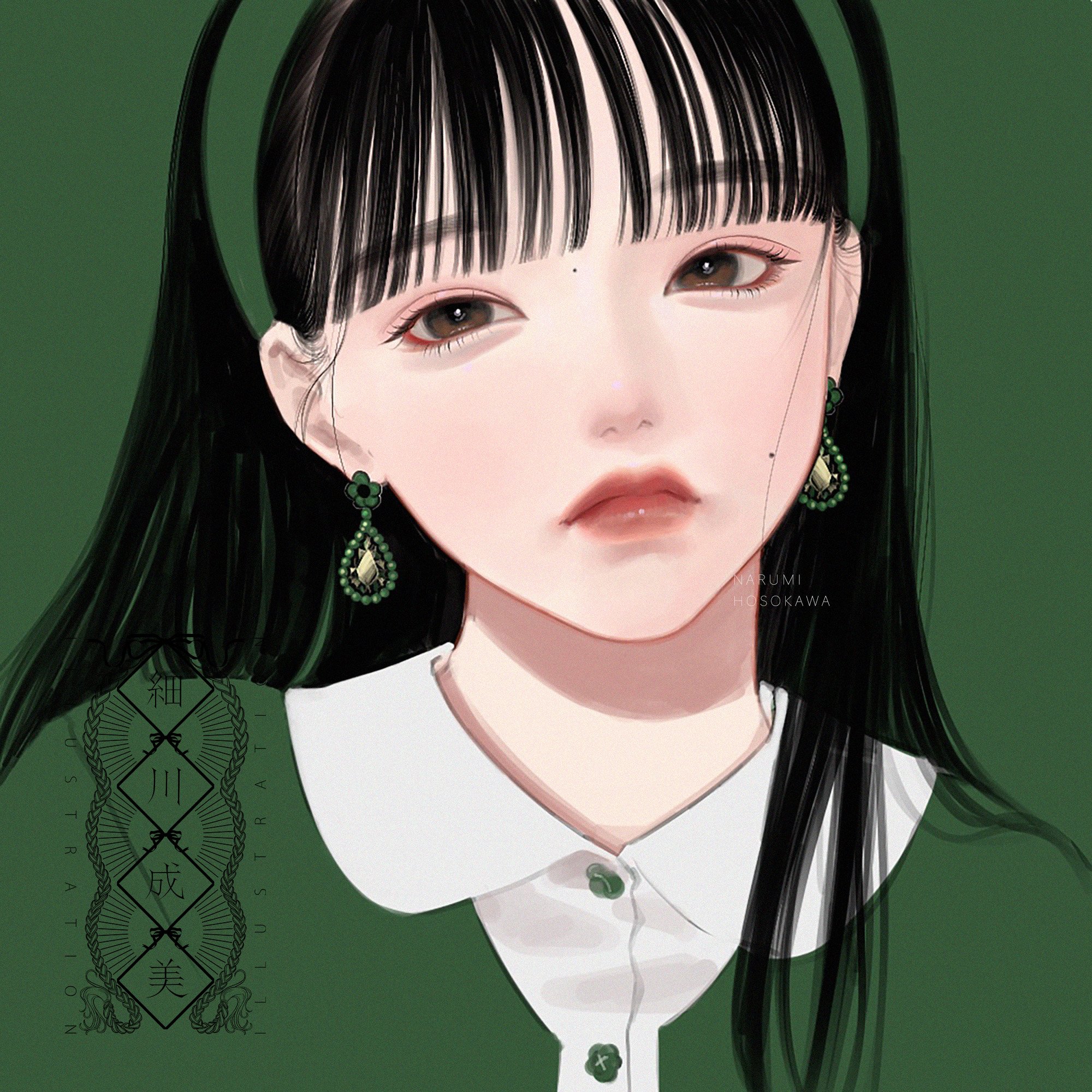 細川　成美　キャンバスプリント 細川成美 「清楚系ヤンキー」キャンバスプリント