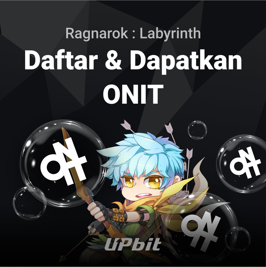 UpbitID's tweet photo. Terima kasih atas antusiasme Anda, event 230.000 ONIT untuk 2.300 pengguna dalam rangka peluncuran Ragnarok Labyrinth NFT telah selesai.

Hadiah masing-masing 100 ONIT untuk 2.300 pengguna akan didistribusikan pada 18 Maret 2022.

Info: https://t.co/FMjxQDQlTw https://t.co/0O3w2ZTNFY