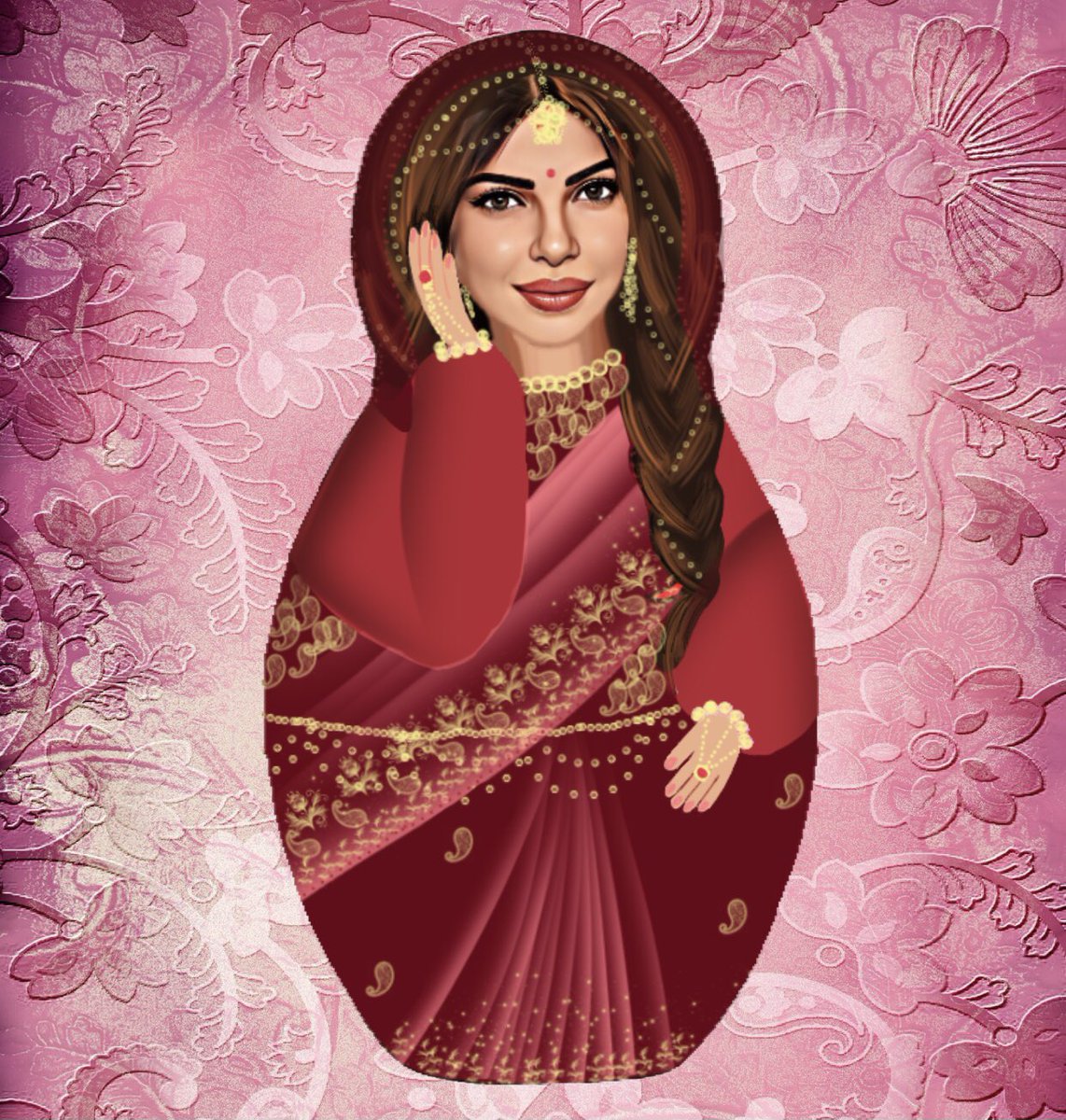 So my firs indian star ⭐️ matryoshka 🪆 Priyanka is ready, please support  🖼 with ❤️🪃💬 opensea.io/assets/0x495f9… #NFTs #nftcommunity <a href="/priyankachopra/">PRIYANKA</a> <a href="/TeamPriyanka/">Team Priyanka Chopra Jonas</a>