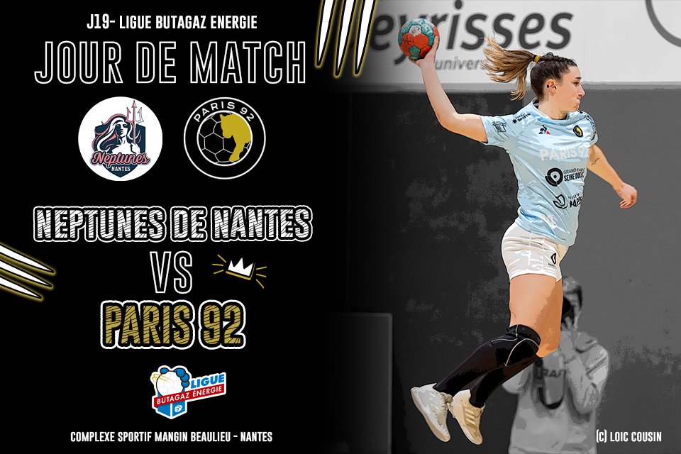GAME DAY ⚡️

Les Lionnes se déplacent à Nantes pour la 19ème journée du championnat 💪

🏆 @LBE_Officiel  - J19
🆚 <a href="/NeptunesNantes/">Neptunes de Nantes</a>  
🏟 Complexe sportif Mangin Beaulieu
⏰ 16h

📺 Retrouvez la rencontre sur les écrans de <a href="/sport_en_france/">Sport en France</a>  

#terredelionnes #paris92