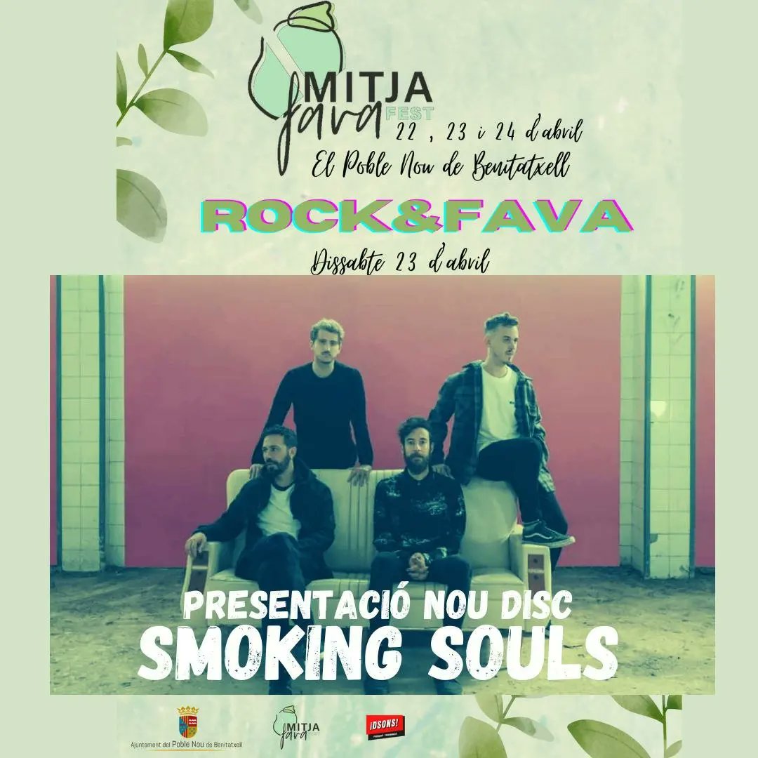 Smoking_Souls's tweet photo. 23 d'abril primer concert a la Marina presentant la Cura!
El Rock&amp;Fava de Poble Nou de Benitatxell serà el primer lloc de casa nostra on passarem aquest any per cantar-vos les nostres cançons. Apunteu-vos la data i ens trobem allà!
Organitza @dsonscultural 
Foto: @rebelarte_ https://t.co/58X5Lk1vry