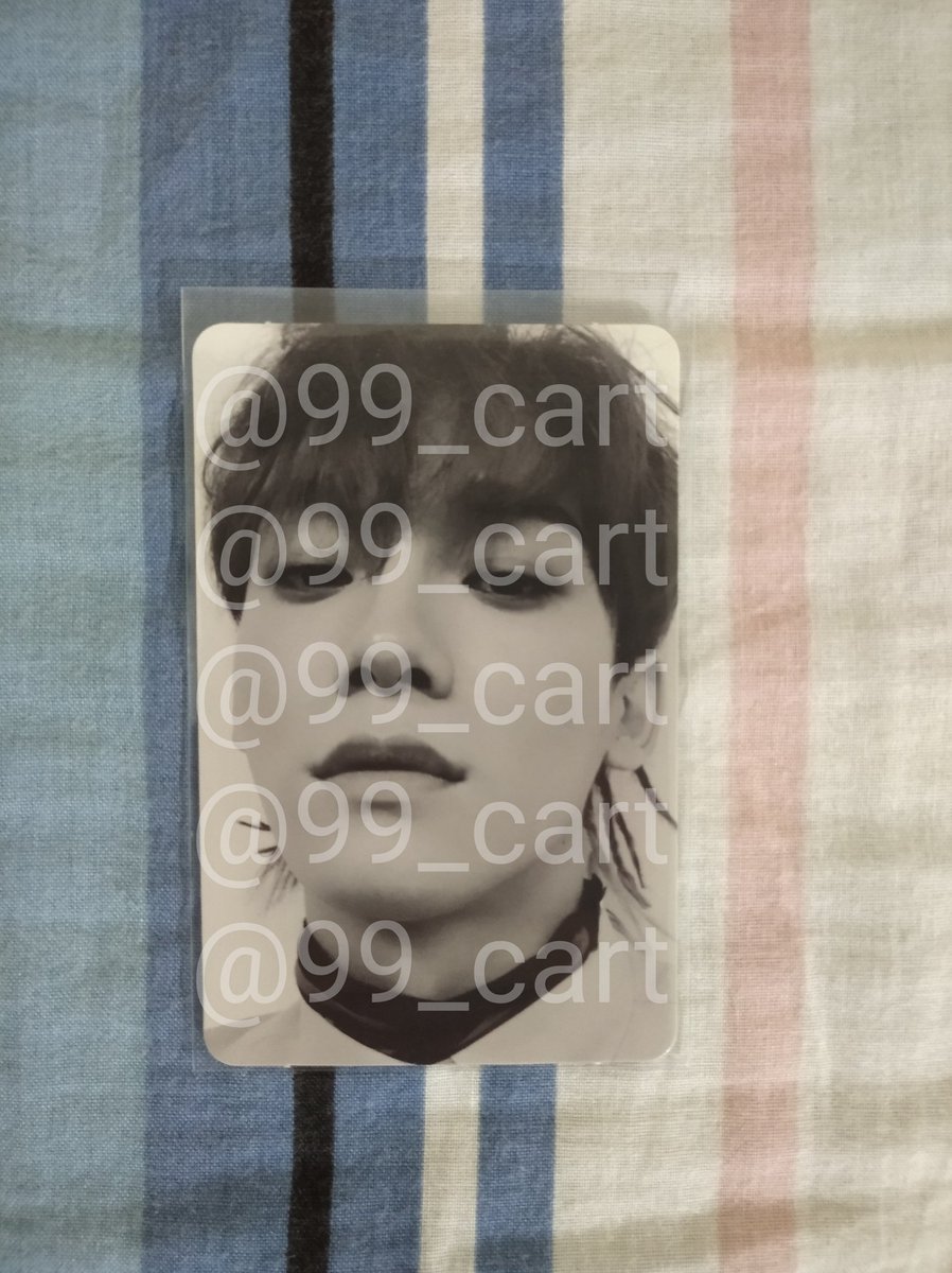 99_cart's tweet photo. Jongdae Chen assorted photocards

↳ Overdose: 250 + 10 pf + sf
↳ DMUMT Moderato ver.: 250 + 10 pf + sf
↳ Ex'act Lucky One ver.: 250 + 10 pf + sf
↳ TPOM: 200 + 10 pf + sf
↳ If set (all 4): 900 + 20 pf + sf https://t.co/9MaF9F7OQ2