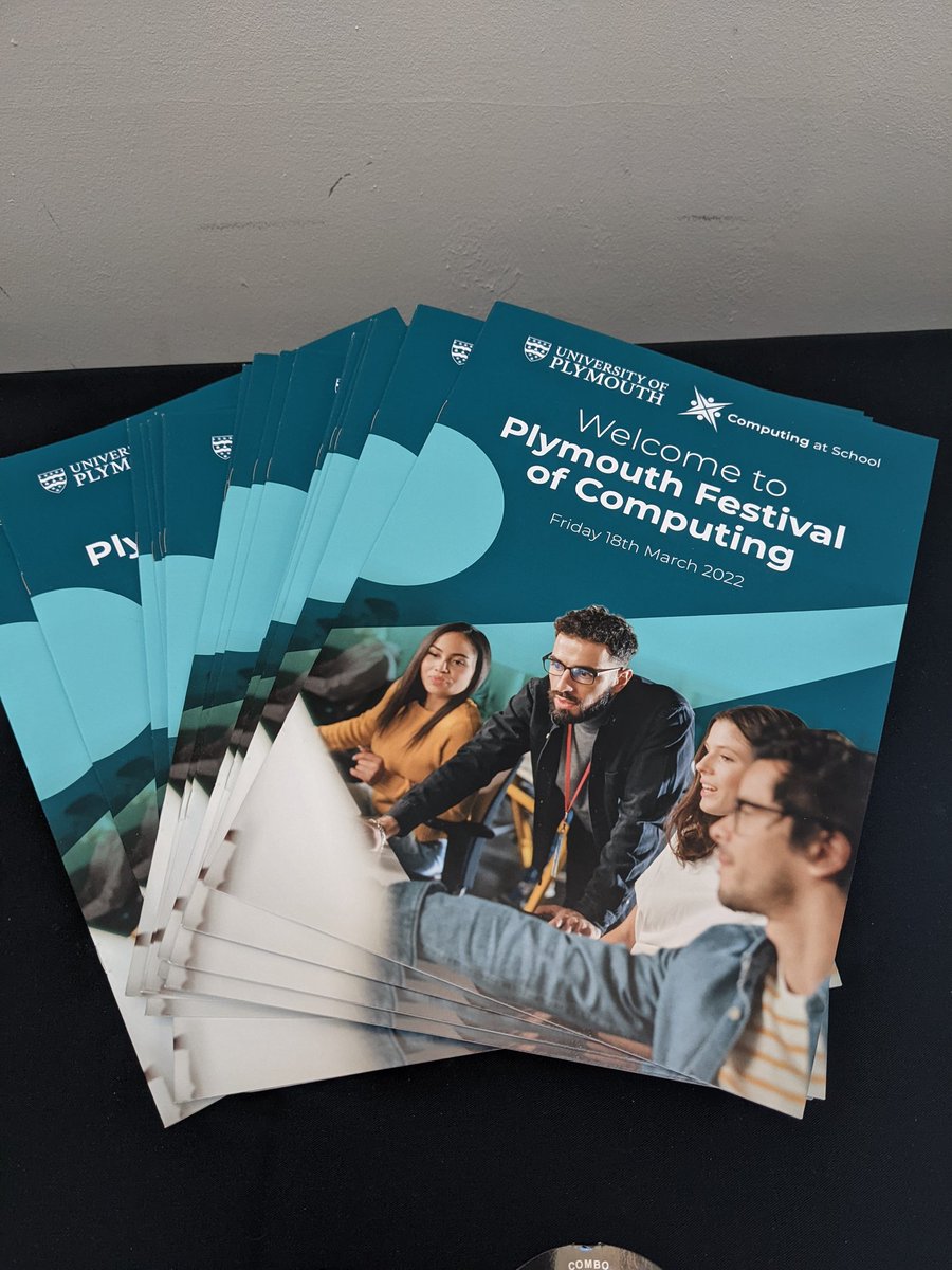 CompAtSch's tweet photo. We're set up and the opening keynote is underway here at Plymouth Festival of Computing! 🥳 The opening keynote comes from our very own @MsBClarke and Carly Britton of @jwplayer #InspiringWomen #CASPLYM22 https://t.co/E9LDcvUwkS https://t.co/VBYXHI09ei