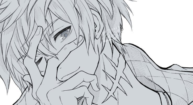 ステン芯に替えたので試しつつ壱らくがき途中!#創作 