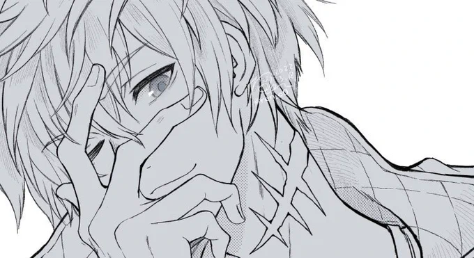 ステン芯に替えたので試しつつ壱らくがき途中!#創作 