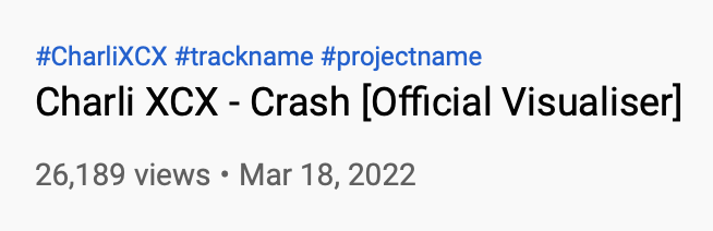 mattryanx's tweet photo. #trackname #projectname https://t.co/Up5gIWaqEr