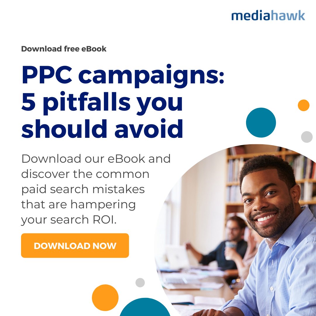 mediahawk's tweet photo. 96% of marketers spend money on search ads and yet so many of us are making one of these five common search mistakes 👉 https://t.co/vZk4UbDxbl
#ppc #payperclick #searchcampaigns #searchads #searchadvertising #googleads #searchROI #digitalmarketing #marketing #marketingROI https://t.co/PPdlank911