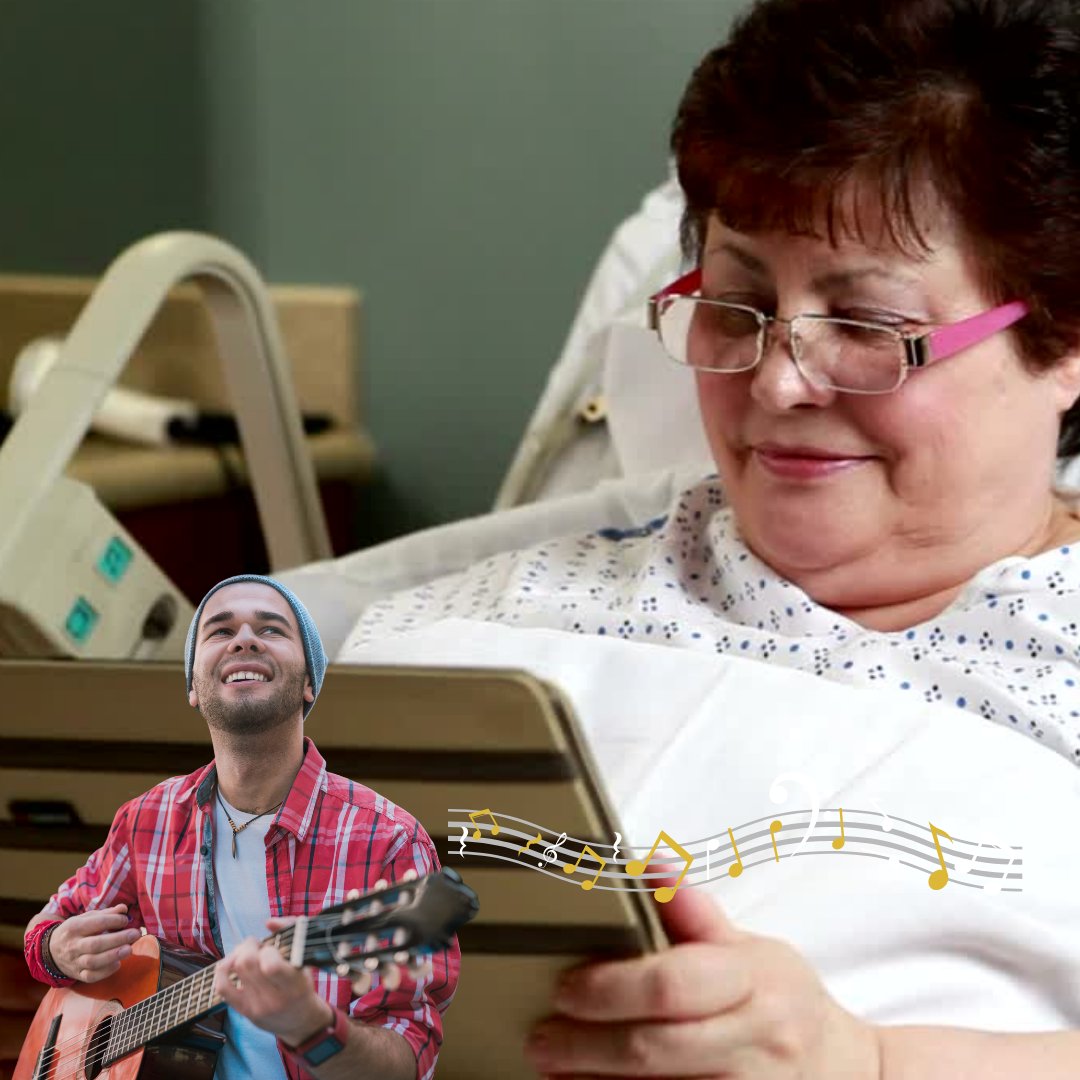 HarmonyHealing5's tweet photo. Not only is our mission to bring live music to patients and their families, we're here to offer meaningful work to talented musicians. (All they need is a good remote studio setup--something many artists created during the pandemic.)
#musicishealing #remoteperformance #musicians https://t.co/wXPxO1TLqA