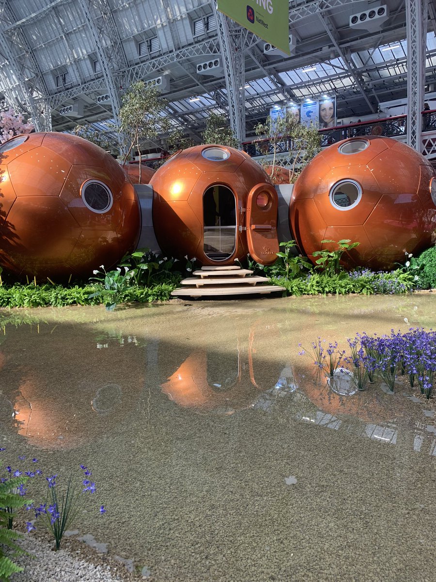 EditNorth's tweet photo. At the @ideal_home_show today, just a little excited 😊. The Olympia Hall is stunning, perfect backdrop for some creative thinking and inspiration ❤️ https://t.co/PPW2qdGttW