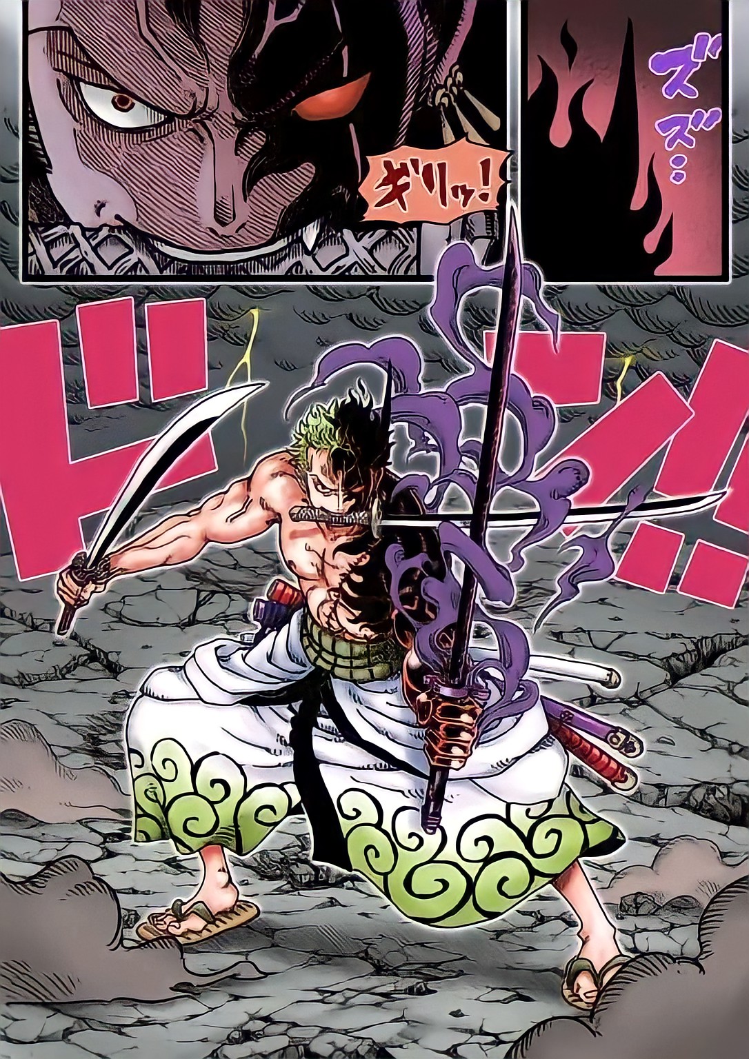 zoro vs oden