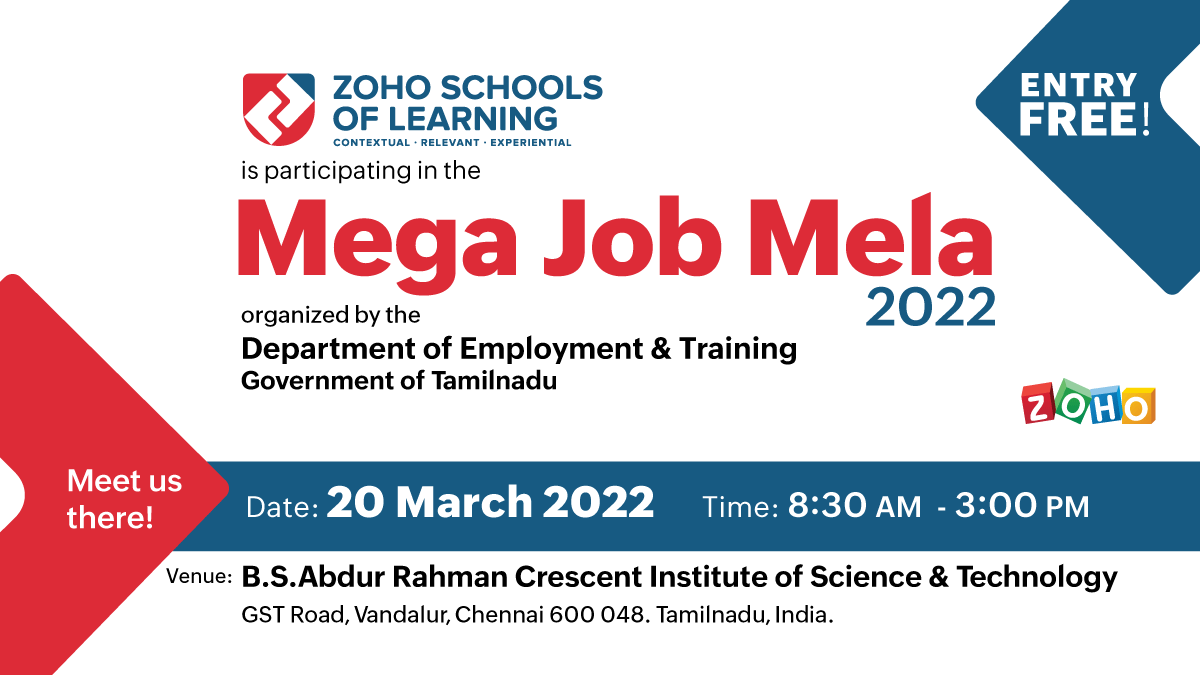 Zoho Schools of Learning tweet media