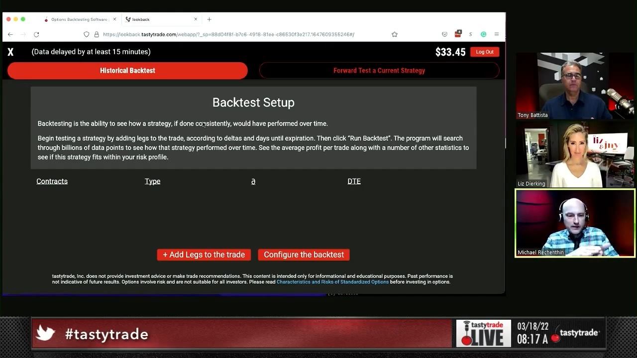 tastytrade on Twitter "We released our backtester "Lookback" a few