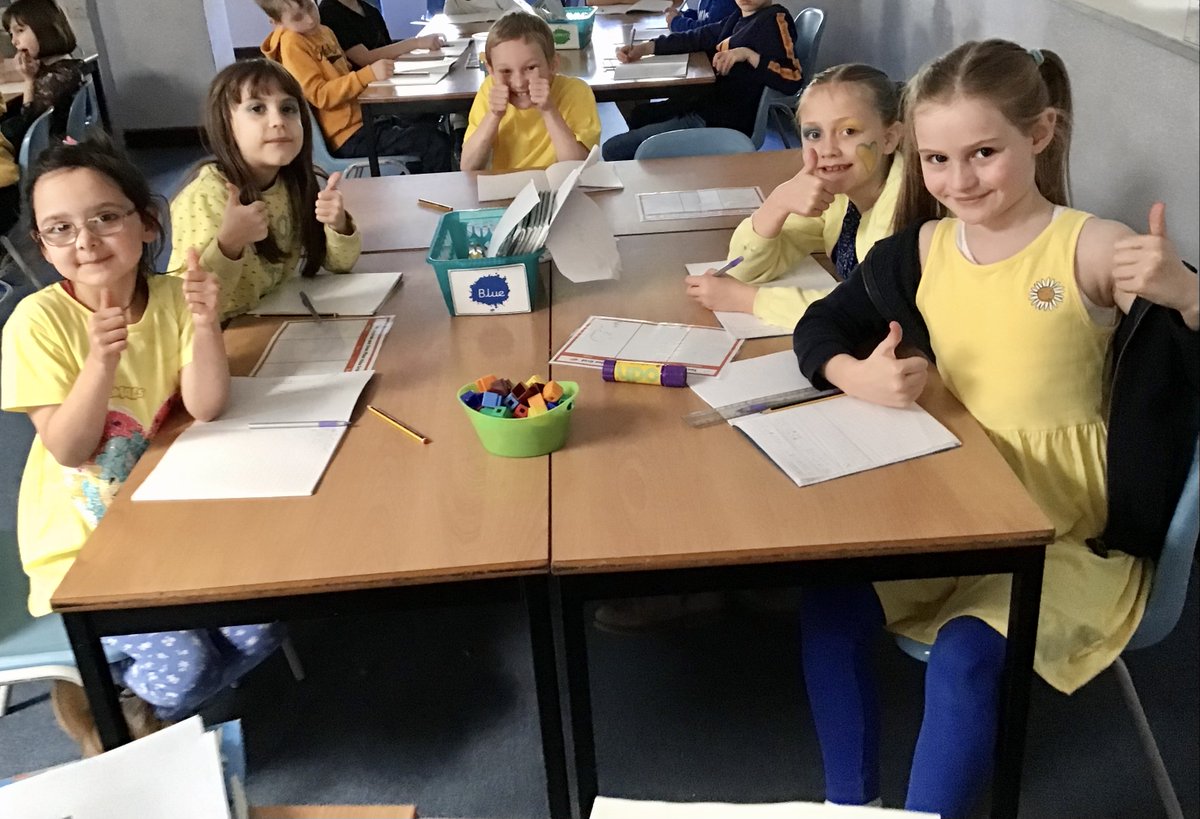 Today St Stephens has demonstrated their value of Advocacy for Children's Rights by wearing the colours of the Ukrainian flag and donating money to show their humanitarian support. As a #UNICEF Rights school we know that all children have the right to live in a world without war.