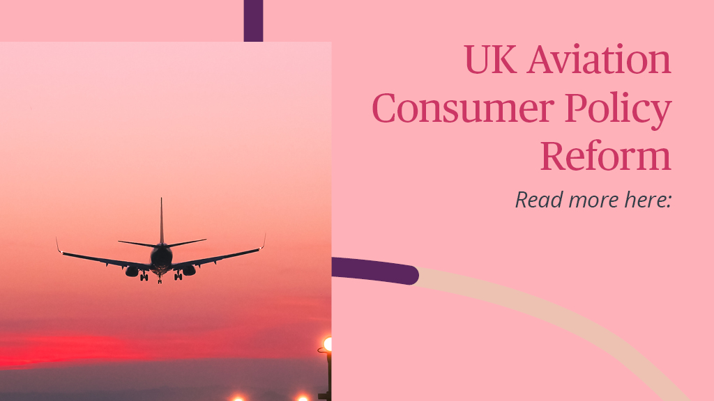 The Department for Transport issued a consultation on 31 January 2022 entitled “Aviation Consumer Policy Reform”. #Airlines and travel businesses will be preparing their responses, due by 26 March. Read the four main areas addressed here: bit.ly/3CUhqq3