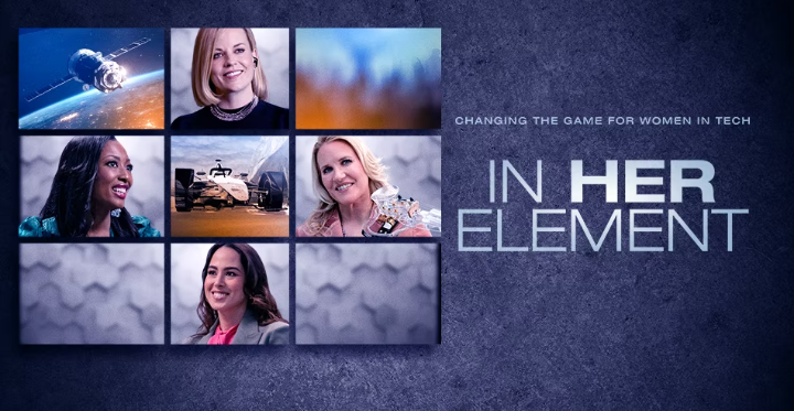 sylhil's tweet photo. '"In Her Element" Documentary is now available to watch:' #HPE #InHerElement #WomenInTech https://t.co/fOk9NRlrMl https://t.co/vsxRmngnRj