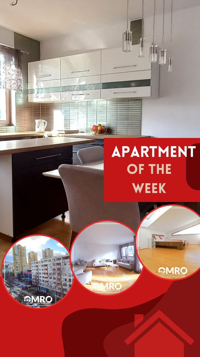omrobosnia's tweet photo. #apartment of the #week
#omro #omro_bosnia #Sarajevo #BosniaandHerzegovina https://t.co/TBRIFIvo2W