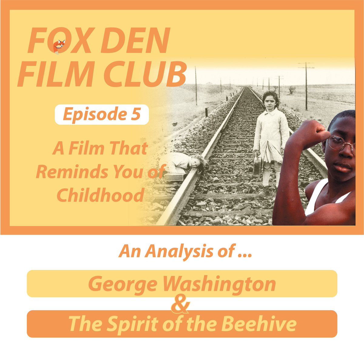 FoxDenFilmClub's tweet photo. Innocence, playfulness, and imagination on the big screen can provide us not only with a nostalgic dopamine rush but also help us reexamine our childhoods.

In our fifth episode of the Fox Den Film Club we each discuss a film that reminds us of our childhood. https://t.co/LNEMxy4mD8