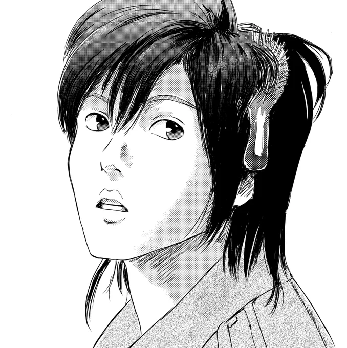 そういえば役者としての庵野さんを初めて見たのは『クワイエットルームにようこそ』の松原医師だったと思う。頭から血を流してさっさと退場してしまうけど。主人公の名前が「佐倉明日香」なので今思えば若干エヴァっぽさも漂う。
ツイートだけするのも何だなと思ったので明日香さんを描いてみた。 