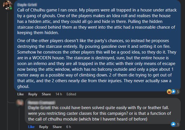 lukalock's tweet photo. This is the truest TTRPG experience. https://t.co/xufKOVmkzm