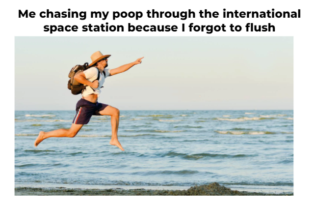 PlanetFriends_'s tweet photo. just floating around💩🛰️ https://t.co/vUfTunGjn4