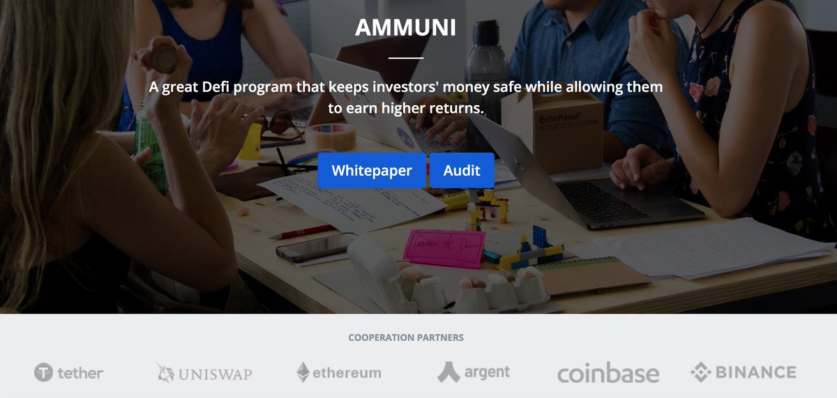 FuAmmuni's tweet photo. Why do we let #Crypto scammers get away with stealing? 😢😢😢 Can someone please help expose this #Ammuni defi scam that has stolen millions of USDT from me and many others? 
@elonmusk @YourAnonNews @kevinroose @bitcoinnews @getunrekt @crypto_news24 @thedefiedge https://t.co/SYf6B6soqv
