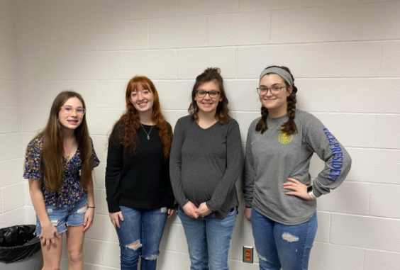 NUHS_Principal's tweet photo. Congratulations to our March Students of the Month!
Lauren Hall, Amanda Adams, Mrs. Mooneyham, Cammie Shenkle. Mr. Jolliff also selected Tyler Krebenehenne,  Anna Beard, Morgan Evans, Owen Hall, Kaylee Brestle, Bailee Amstutz. https://t.co/slunxjswul