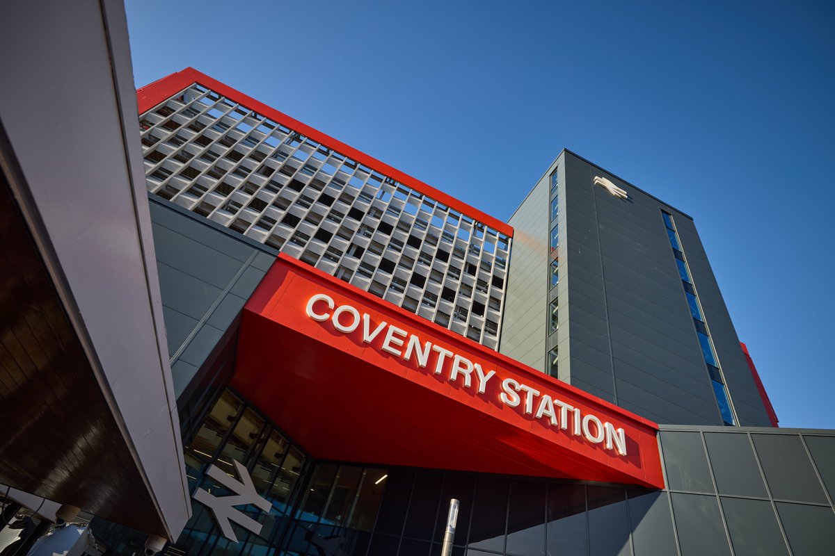 railandroad's tweet image. Coventry’s newly built railway station has hit a new milestone today.

We’ve authorised to place it into service for passengers.

▶️orr.gov.uk/sites/default/…

The station has three lifts, access to all platforms, and a new station building and forecourt.