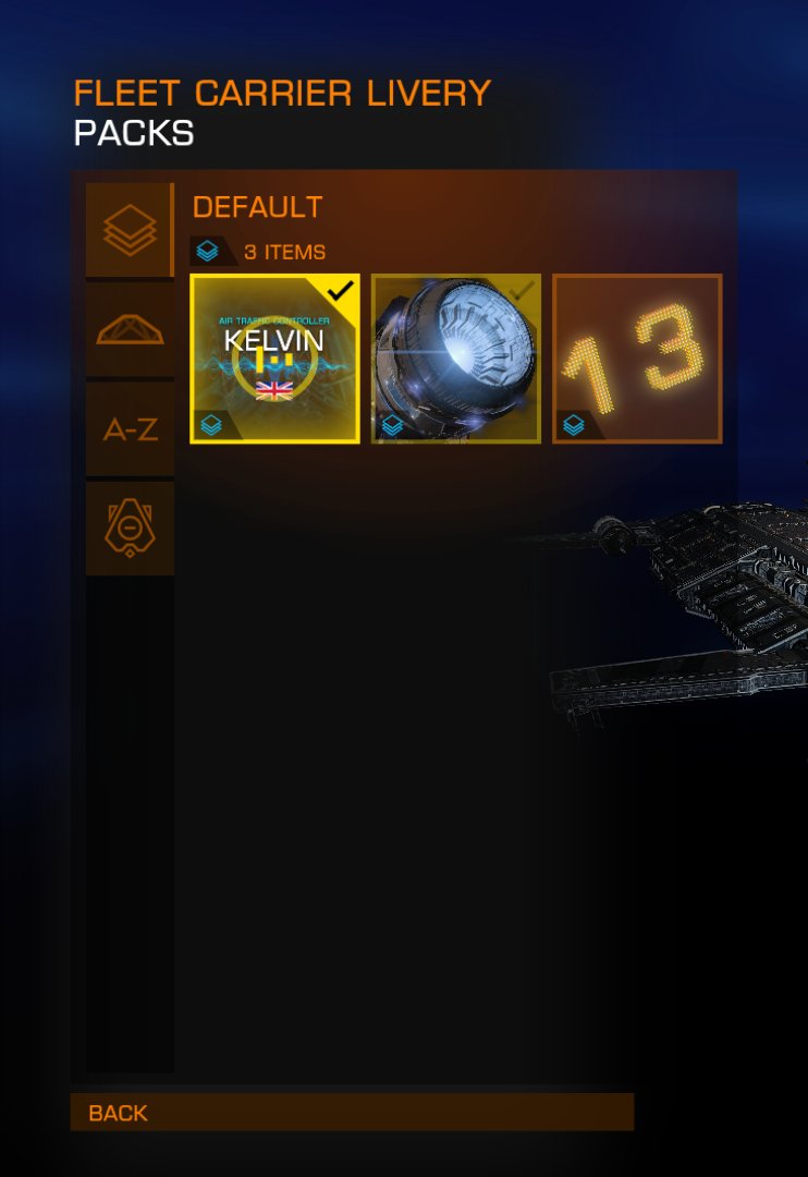 CmdrGeistmann's tweet photo. @CaptnBeard  Be warned when you pick your fleet carrier layout (Nautilus ect) it's Permanent, So you can't go back to the default Drake carrier. It used to be located in the first screenshot (which was in layouts). just a FYI. :) I did report it.o7 https://t.co/mqvcbQpMH5