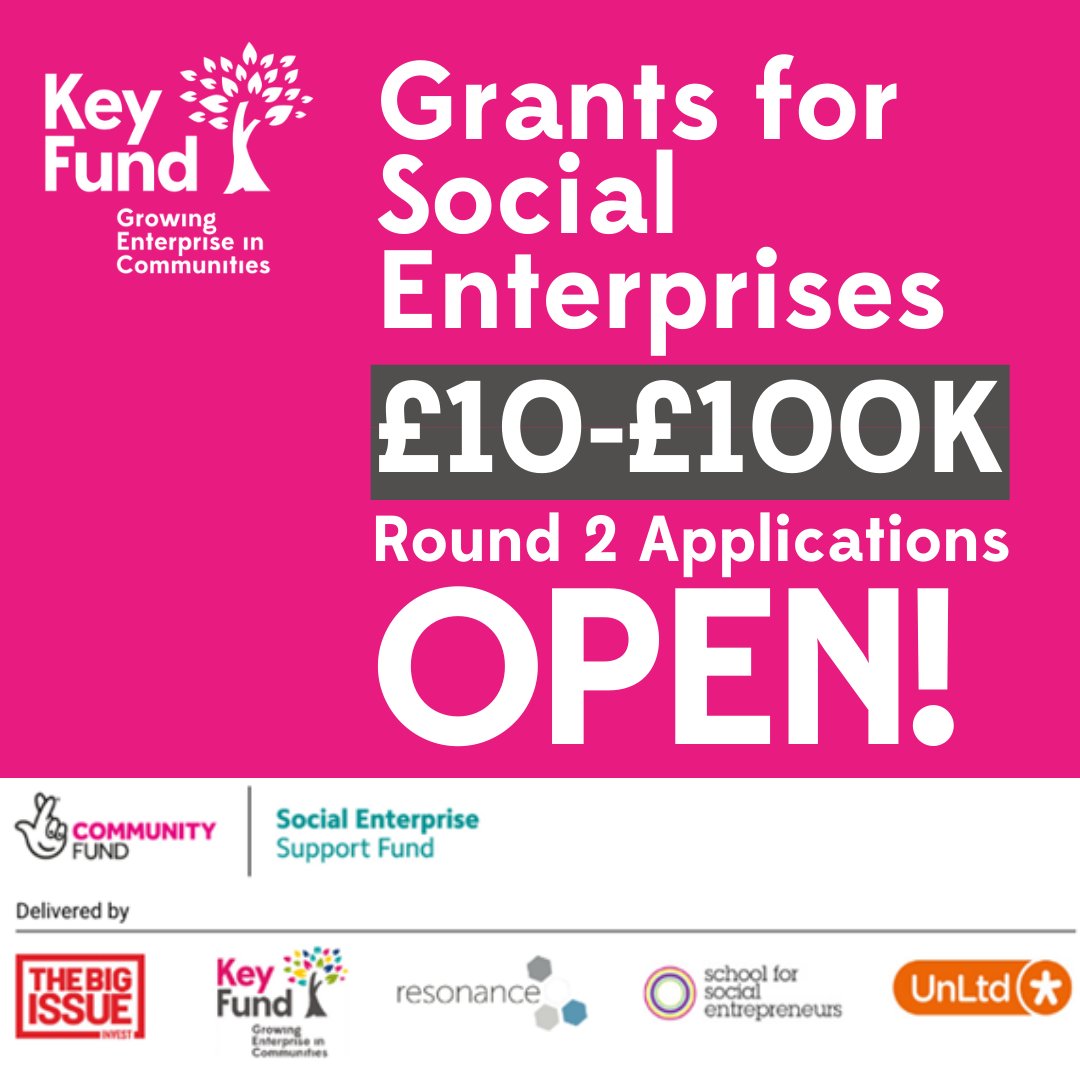 🙌🏻 HELP IS HERE! #SESupportFund £16.3M in #grants of £10K-£100K to help those facing social + economic challenges after Covid-19.
Visit: socialenterprisesupportfund.org.uk to apply and for more info on the fund. #funding #grants #socialenterprise #socent #covid #community