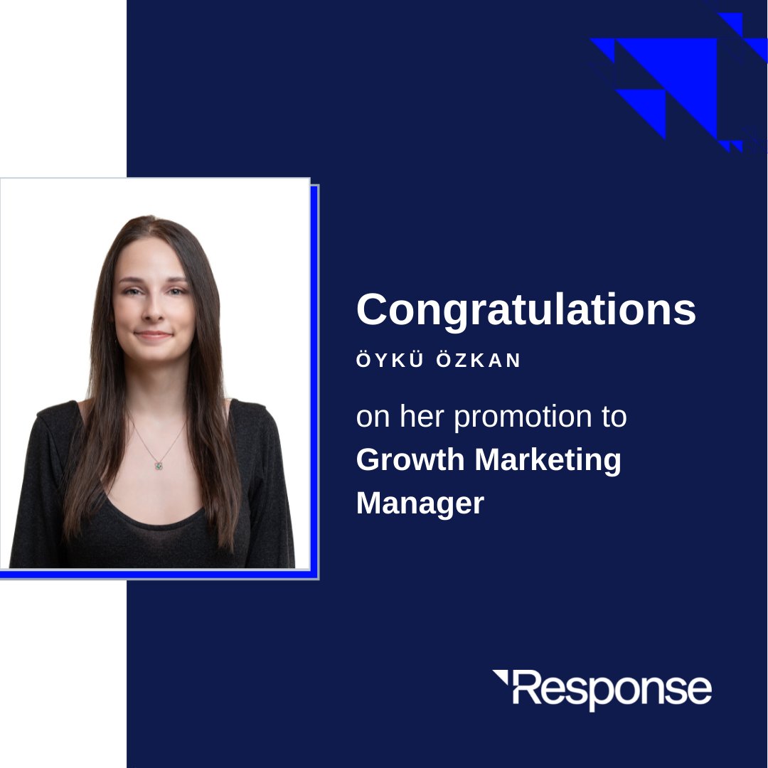 response_os's tweet photo. We are happy to share promotions of our growth team! Congratulations to Rıdvan, Öykü, Gözde, and Duygu.
#ResponseTeam #ResponseDigitalGrowthAgency #GrowthTeam https://t.co/TvGUHqbARj