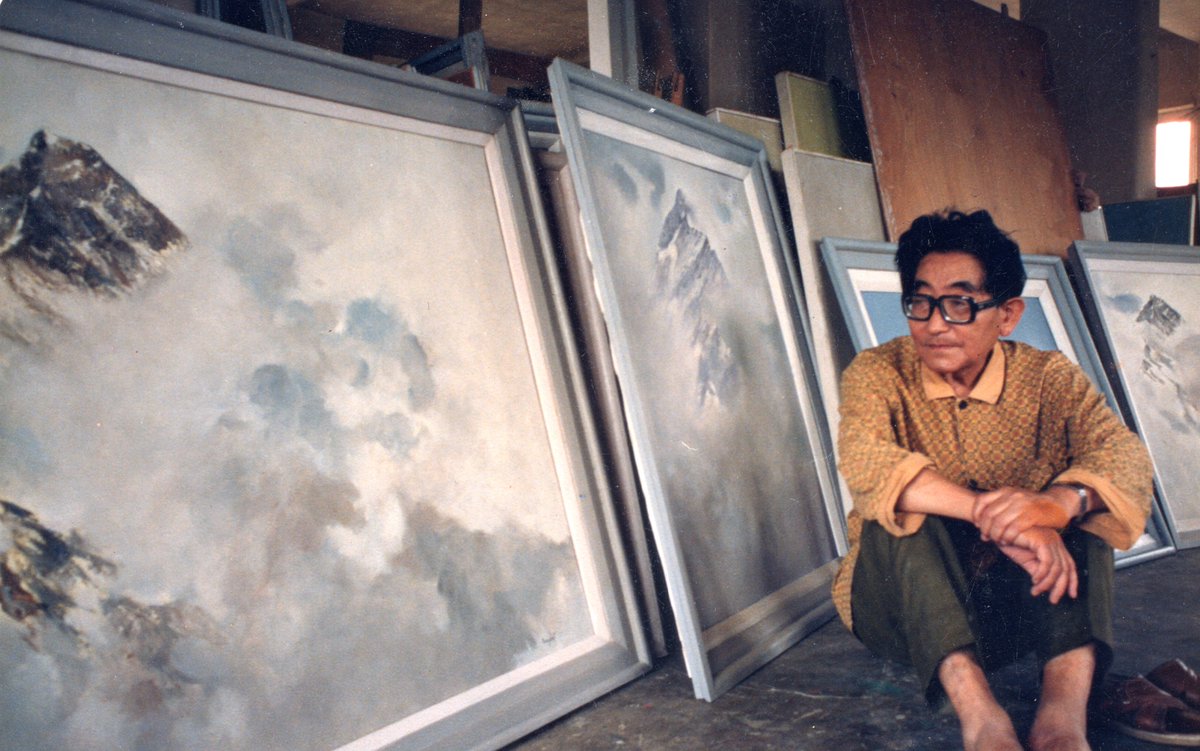 Join us in-person at 4:00pm on Saturday April 2nd for a conversation on the legacy of two pioneering modern artists from Nepal, Lain Singh Bangdel and Shashi Bikram Shah, through the lens of their perso nal archives. 

More info and sign up here:⁣ eventbrite.com/e/modern-art-i…