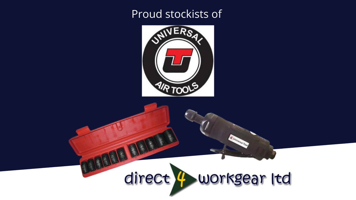 direct4workgear's tweet photo. Proud stockists of Universal Air Tools 🙌 for a full list of our Universal Air Tools products and many, many more, check out our website: https://t.co/SK7BBJBm9g https://t.co/KStRDW4TKD