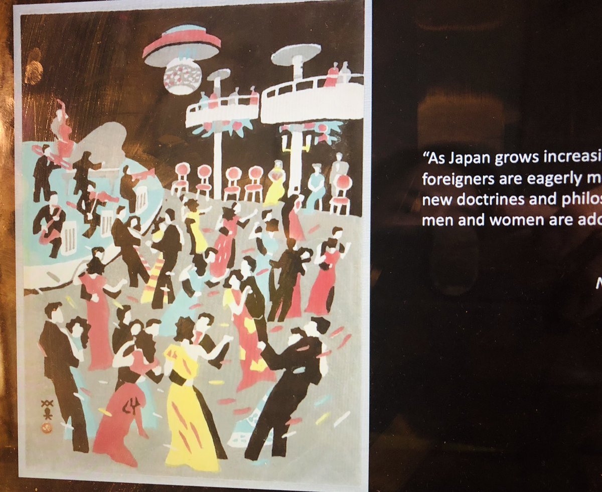 neojaponism's tweet photo. @SISJAC_UK 🔖Thank you for a fascinating lecture! ‘The Dawn of Modernist Dance in the Age of the Dancefloor' with Dr Daria Melnikova.
Indeed the dance Geijutsu genre specially in 1920-30’s is still under researched. Arigato.
#buyougeijutsu #modernist #sisjac #japaneseaert #dariamelenikova https://t.co/cHAc2y0Ts4