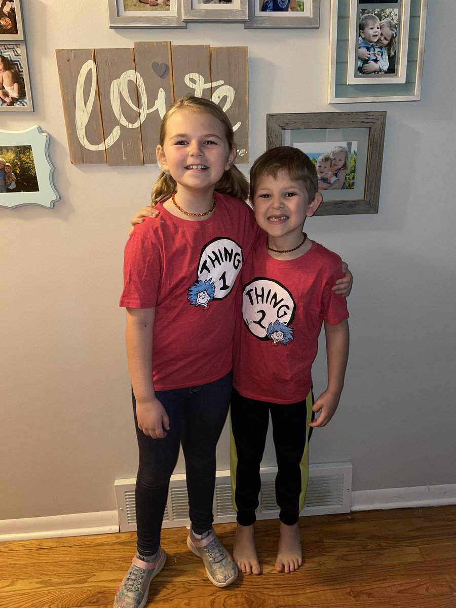 My Thing 1 and Thing 2 ❤️💙