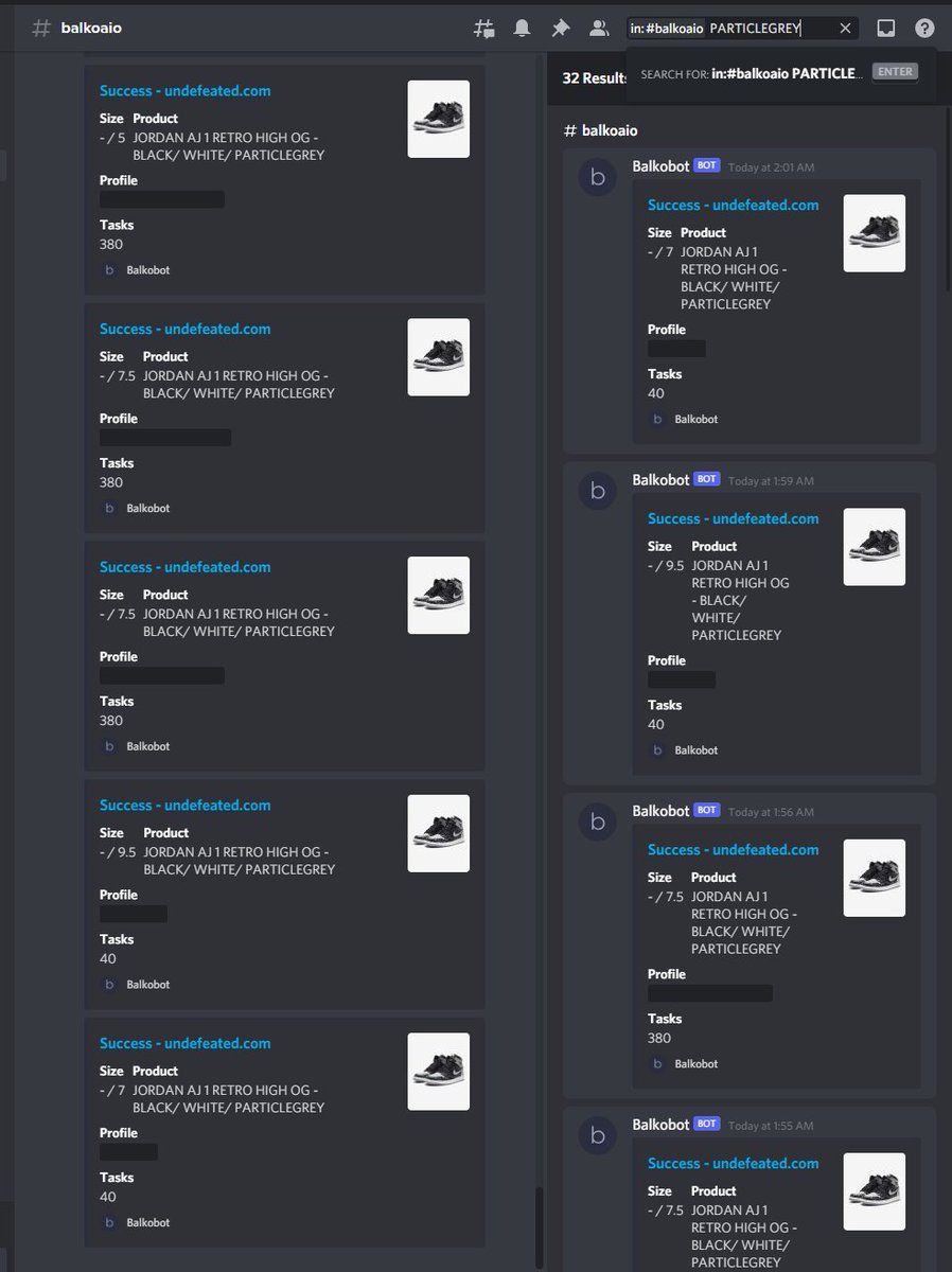 Bots: @MEKRobotics @balkobot @flycli Proxy: @ne_proxy CookgGroups: @notify @alertsjp @j__acos @jbotrentals @FruitfulFlips @Yitian_Notify @AdvantageIO @HunchoSupply @SecretSoc_HK @mamikitchencn @OfficialBotNCop @SuccessBotNCop Server: @Sauceservers