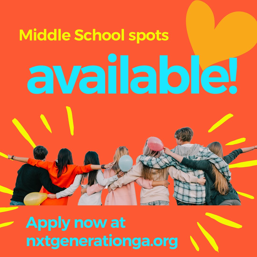 V2ga_'s tweet photo. Heads up! We have a couple spots open on our middle school bus that transports to our facility! Snag a spot for your middle schooler today at https://t.co/X30CtjcXbd https://t.co/kC0896JOQk