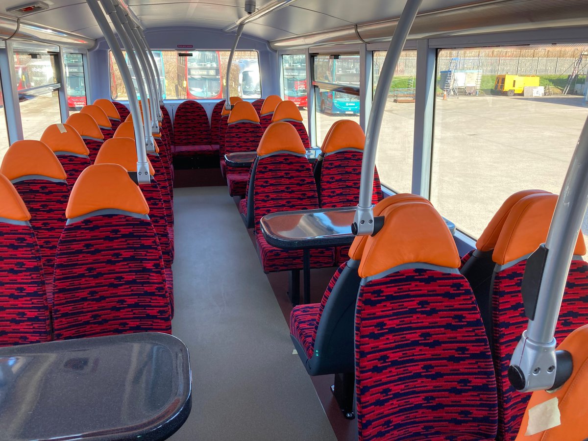 ThorntonsBus's tweet photo. This good weather is certainly giving us the #fridayfeels! Check out our team putting some finishing touches to some #busrefurbs which are due for delivery next week...
Happy Friday Everyone! 😀😎🚌📸🧰🛠 https://t.co/5dSDgSsDmY