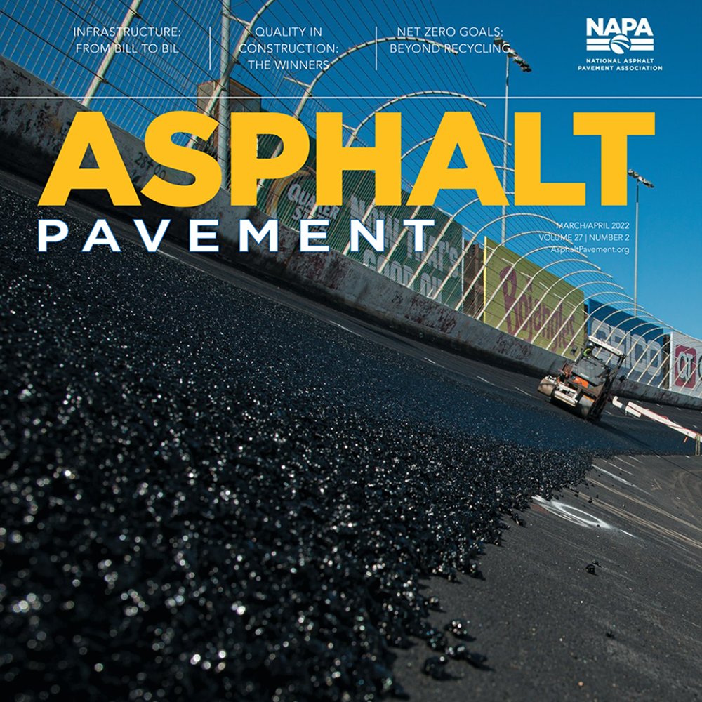 TransTechSystem's tweet photo. Check out the March/April issue of @NAPATweets #AsphaltPavement magazine online now! Congratulations to all of the 2021 #QualityInConstruction award winners, we are honored to call a bunch of them #TransTechSystems customers! 🏆🎉 https://t.co/G6apGksmb1 https://t.co/oQjBa1EMFz
