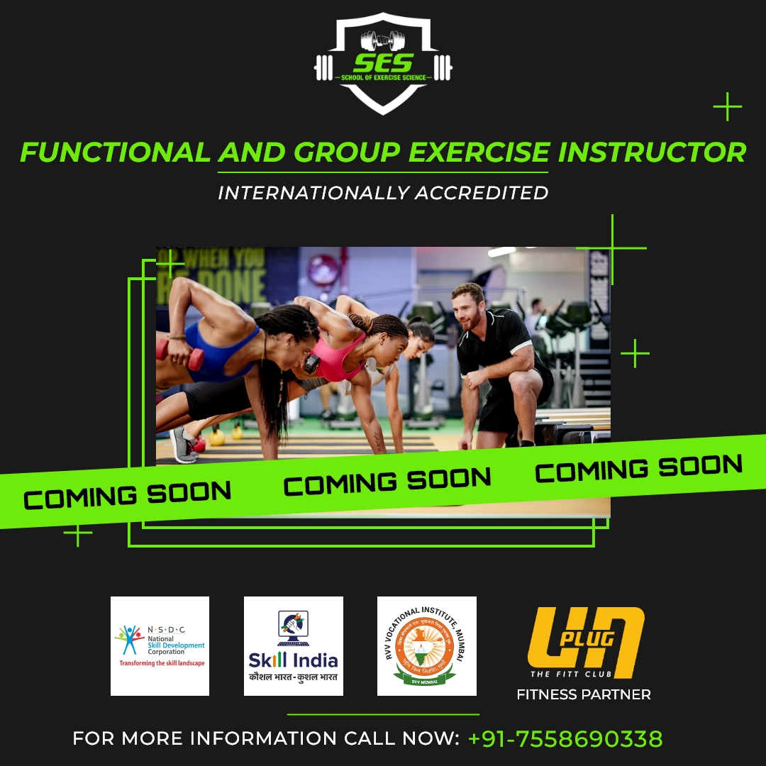 SesUnplug's tweet photo. Internationally Accredited "Functional &amp; Group Exercise Instructor Workshop" is here!
Upgrade your Skills is Upgrading your Market Value! 
COMING SOON!#schoolofexercisescience #fitnessinstitute #groupexerciseinstructor #grouptraining #vibehigh #coach_amitkadam #amitkadam_official https://t.co/OuZ1XoXZz7
