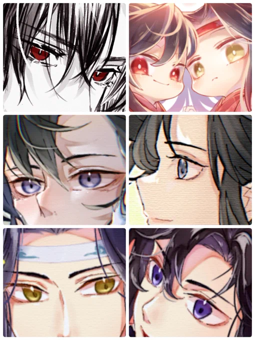 目描くの好きだけど苦手であるっ
#このタグを見た人は自分の絵柄の目部分を見せる 