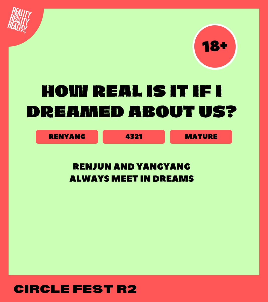 THECIRCLEFEST's tweet photo. HOW REAL IS IT IF I DREAMED ABOUT US?

# renjun / yangyang 
# 4.3k
# mature

https://t.co/JUEZ27t2y3 https://t.co/mfui3jfFbZ
