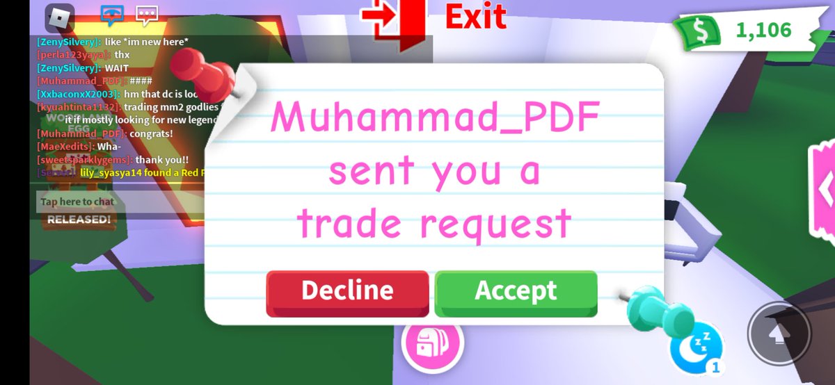miamiminaa's tweet photo. thank you so much @MuhammadXD4!!!
#muhammadtrusted
#adoptmegiveaway https://t.co/k5gmJ1GUOK
