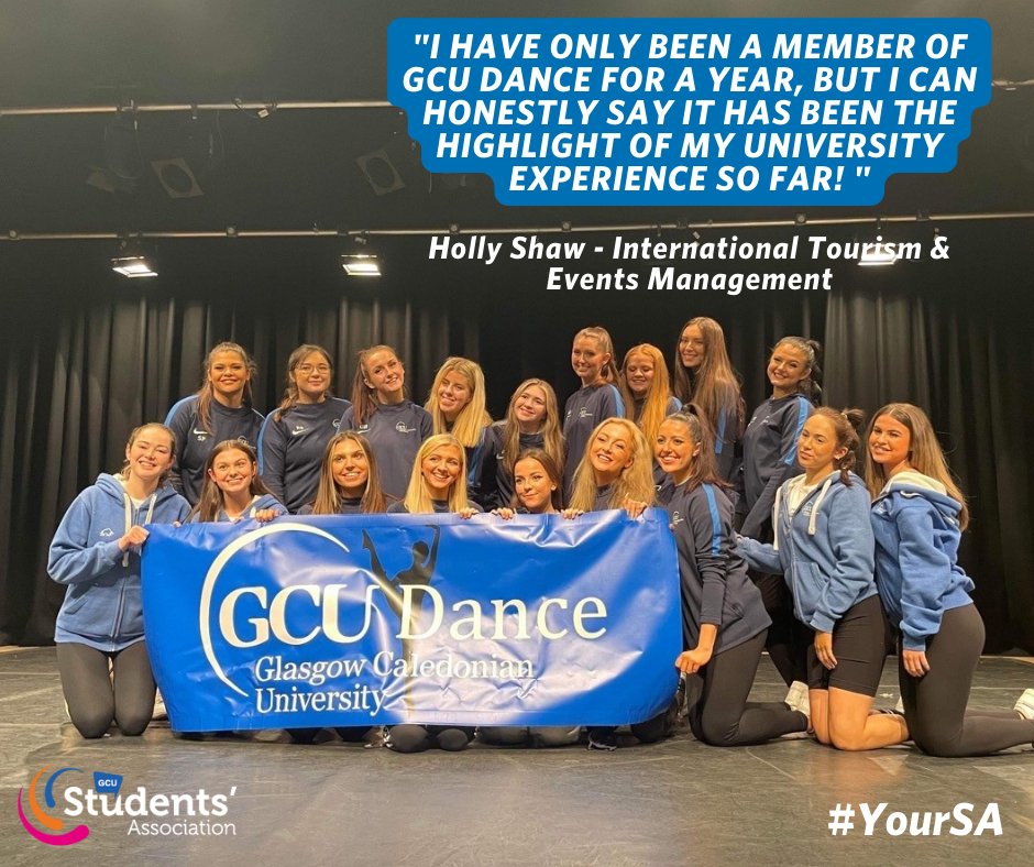 GCU_StudentLife's tweet photo. GCU Students' Association exists to represent and support GCU students to have the best university experience. Over the next six weeks, our #YourSA campaign will highlight the ways you can get involved with @GCUstudents and how it can enhance your time at GCU ⛹️♀️🎭 https://t.co/24ognyXma2