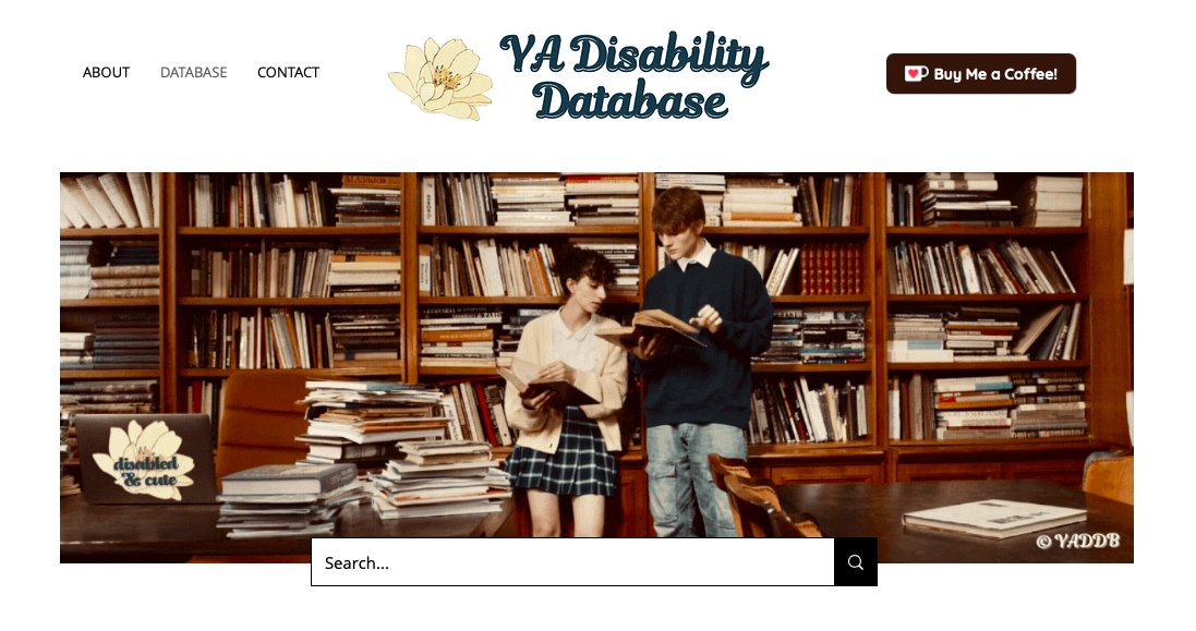 StruckByStories's tweet image. ✨ANNOUNCEMENT TIME!✨

in honor of #DisabilityAwarenessMonth, I’ve been working behind the scenes on a YA (+ middle grade) disability database and I can now officially say that it’s LIVE!! 💖 

any support (RTs, clicks, etc.) is appreciated! 🥰

— LINK: yadisabilitydatabase.com