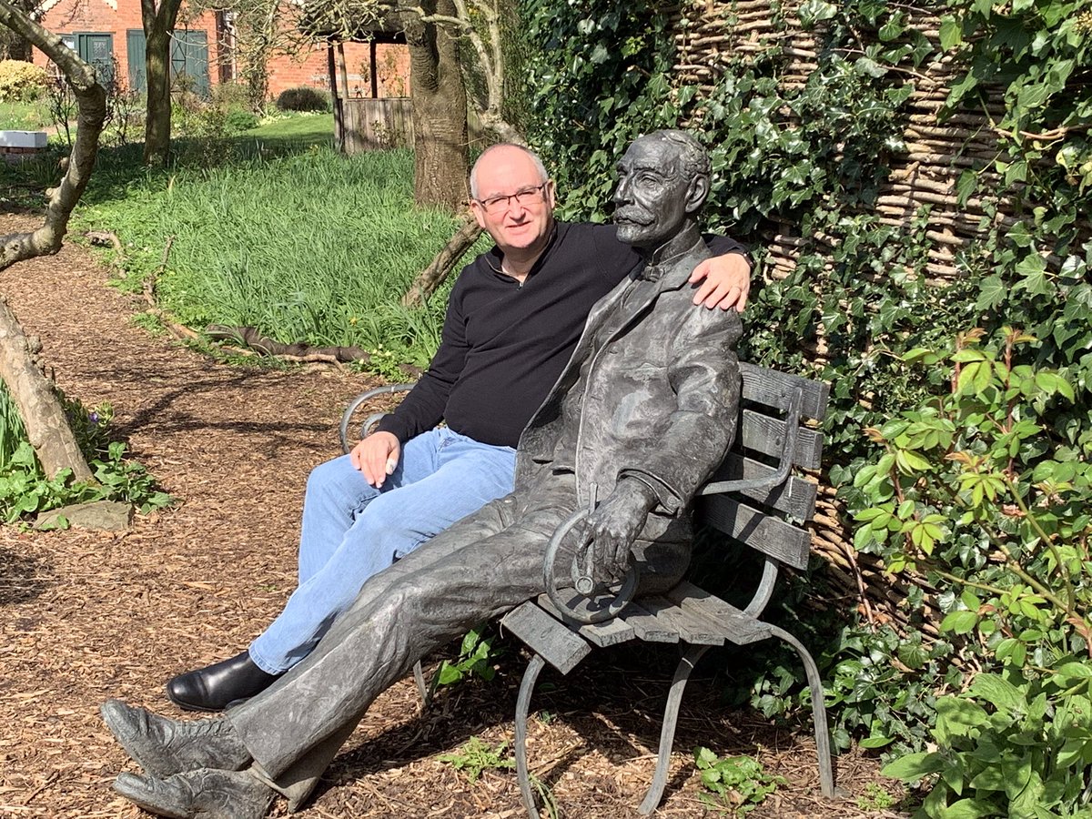 Spending some time with my mate Sir Edward